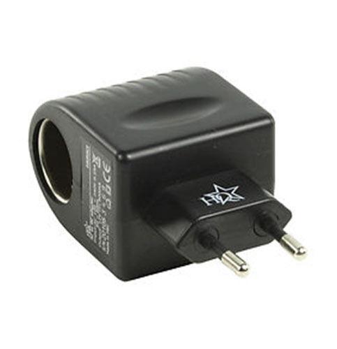 Alimentatore AC/DC presa accendisigari AC220V DC12V 400ma 5412810292585 WACA12V