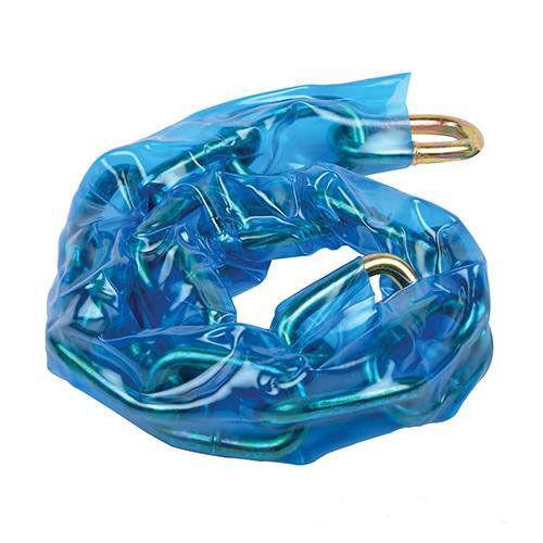 CATENA con RIVESTIMENTO RIVESTITA PVC GOMMA ANTIFURTO SCOOTER MOTO CANCELLO 60mm
