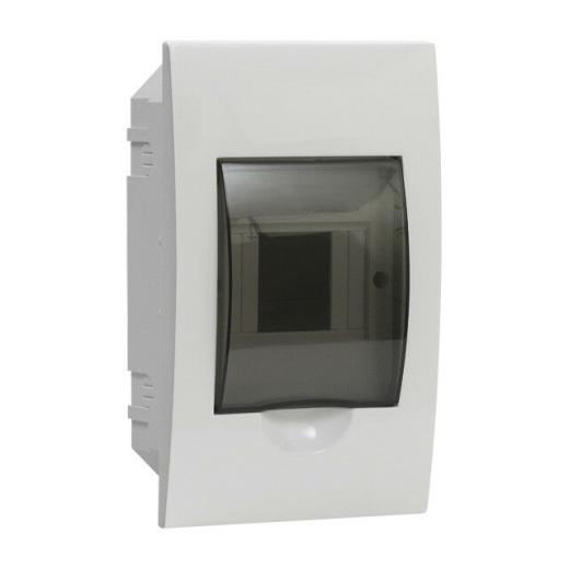 centralina quadretto elettrico da incasso 4 moduli bianco barra din