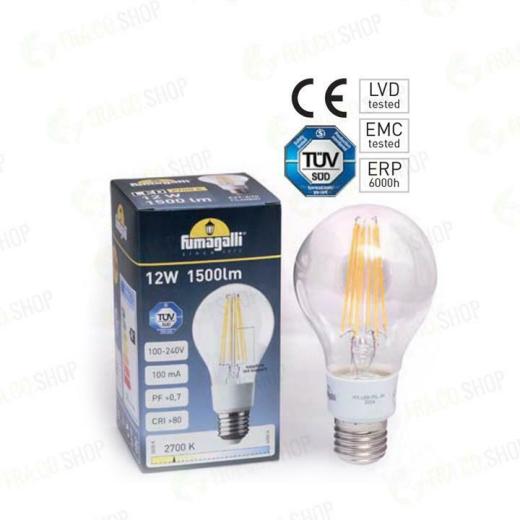 LAMPADINA LED E27 FILAMENT 12W4000K 1500LUMEN - Naturale - XMMEMH