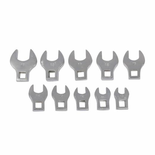 Set di chiave inglese Crows Piedi Spanner  10pz 10 - 19 millimetri Strumenti