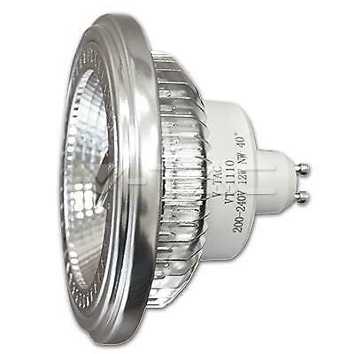 LAMPADINA LED FARETTO AR111 GU10 40 D 12W 12V BIANCO FREDDO  - Fredda - XXFHMO