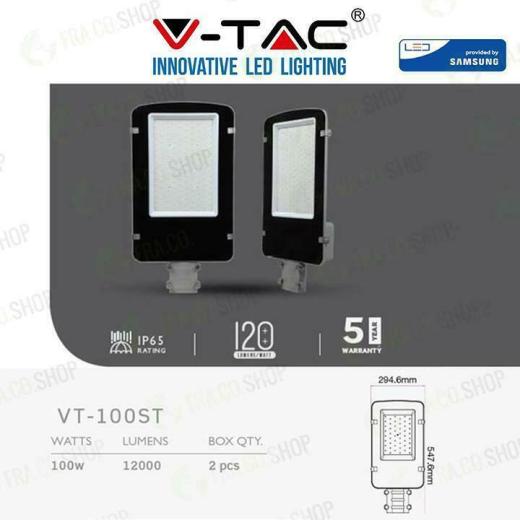 LED ARMATURA STRADALESAMSUNG CHIP A 5 ANNI WARRANTY - 100W - Fredda - XMEFEF