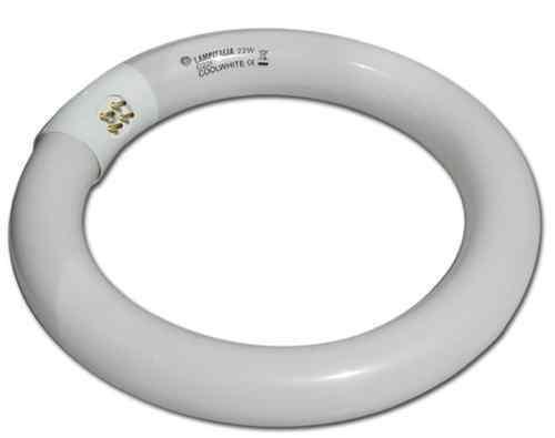 LAMPADA TUBO a NEON CIRCOLARE CIRCOLINA 40W a RISPARMIO ENERGETICO BASSO CONSUM