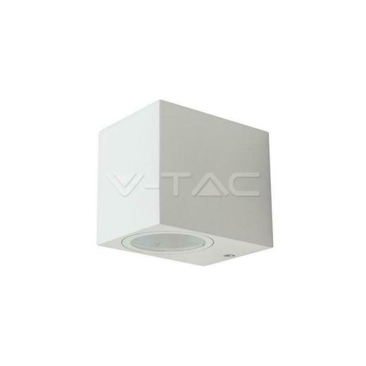 WALL SLEEK WALL FITTING  QUADRATO CORPO BIANCO 1 WAY IP44 - XXOXFE