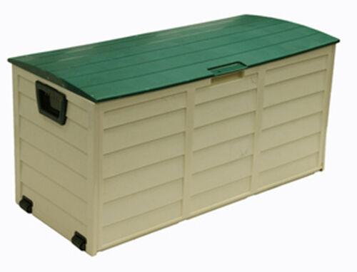 BAULE CASSAPANCA CONTENITORE RESINA PLASTICA PANCA DA ESTERNO GIARDINO CASA BOX