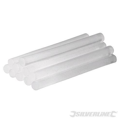 STECCA COLLA A CALDO STICK BASTONCINI PER PISTOLA A CALDO 10 PEZZI 7,2 x 100 mm