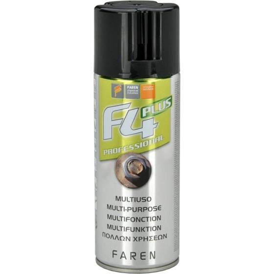 SBLOCCANTE FAREN F4 PLUS PROFESSIONALE SPRAY LUBRIFICANTE MULTIUSO NO SVITOL WD4