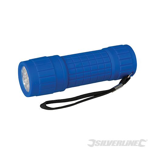 SILVERLINE TORCIA ERGONOMICA A LED 9 LED