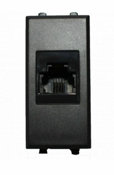 Ave Tekla 445024 Presa Telefonica RJ11 4 contatti morsetti a vite 1 Modulo