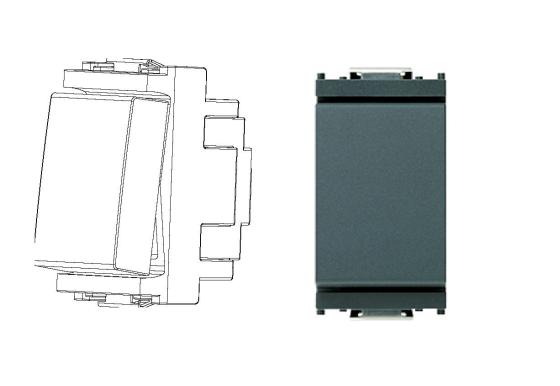 VIMAR IDEA INVERTITORE 1P 16AX GRIGIO 16013
