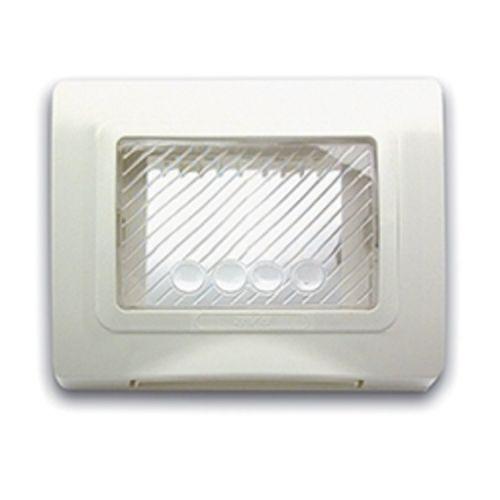 AVE 44SP03B PLACCA IP55 RAL9010 MEMBRANA S44 3MOD - AUTOPORTANTE -3 MODULI