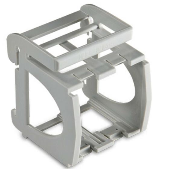 Supporto guida DIN 2 MODULI COMPATIBILE LIVING LIGHT E MASTER MODO E MIX