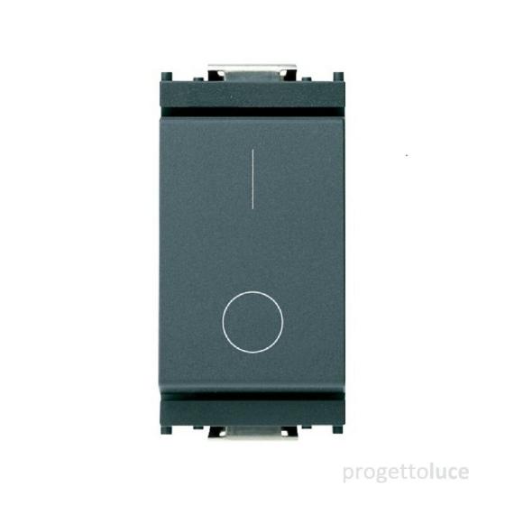 VIMAR 16016 INTERRUTTORE BIPOLARE 2 P 16 A GRIGIO SERIE IDEA