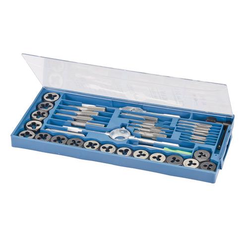 KIT 40 PZ FILIERE  MASCHI FILIERA FILETTO FILETTARE MASCHIO DA M3 A M12 DADI EC