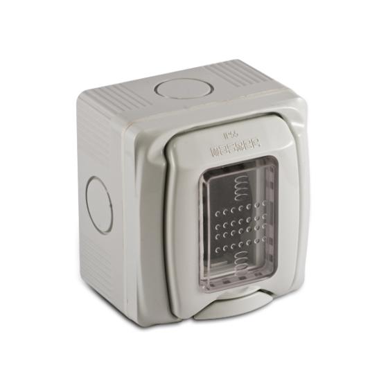 CONTENITORE A PARETE IP55 1 MODULO