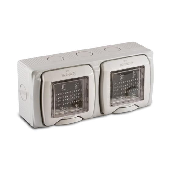 CASSETTA 4 MODULI IP 55