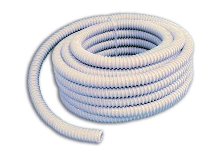 GUAINA merlit SPIRALATA FLESSIBILE PVC GRIGIA TUBO IMPIANTI ELETTRICI 16mm