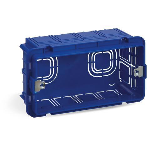 Ave 2504 - SCATOLA RETTANG. MAGGIORATA INC. 4MODULI - INTERASSE VITI 108,5MM