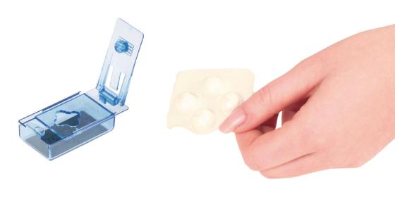 Compressa Vitamina Pillola Cutter Tablet Splitter DIVISORE DI MEDICINA Crusher