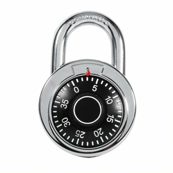 LUCCHETTO A COMBINAZIONE ROUND DIAL ROTATIVO CODICE DIGITALE PASSWORD