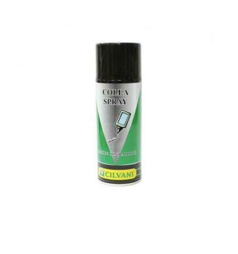 BOMBOLETTA SPRAY COLLA ML400 RAPIDA PRESA METALLI PLASTICA PANNELLI FONOASSORB