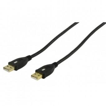Cavo USB HQ lan 2.0 A maschio - A maschio 2 metri