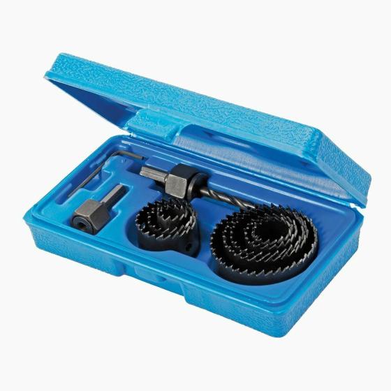SET SERIE KIT 11 LAME A TAZZA da mm 19 a 64 TRAPANO LEGNO PLASTICA 64 MM