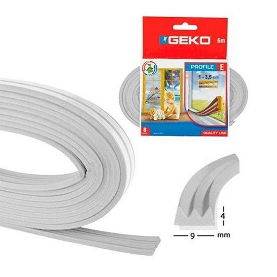 PARAFREDDO GOMMA PARA FREDDO ADESIVO PORTE FINESTRE 6 MT PARASPIFFERI BIANCO