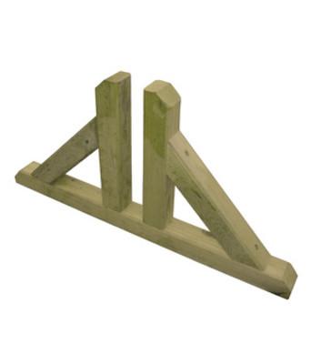 PIEDE PINO IMPREGNATO X GRIGLIATI SEZ.44X44
