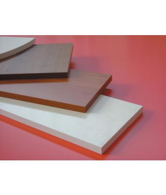 MENSOLA SQUADRATA BIANCA CM. 60X20X1,8