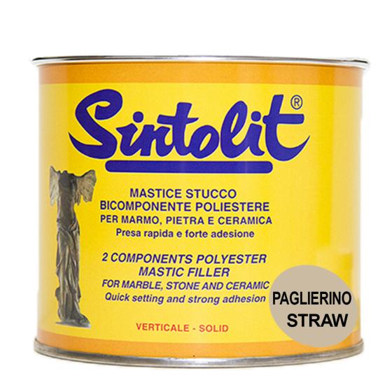 STUCCO PER MARMO DA 750ml SINTOLIT PAGLIERINO VERTICALE C/INDURITORE