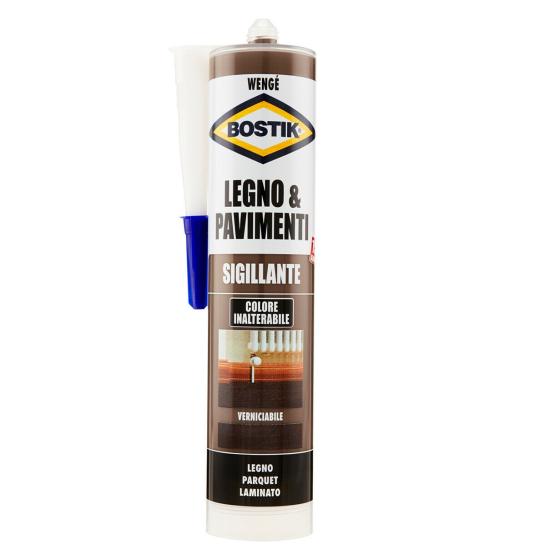 SILICONE BOSTIK LEGNO WENGHE' 300ML VERNICIABILE ANCHE PER SUPPORTI UMIDI
