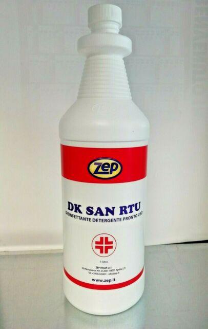ZEP DK SAN DETERGENTE CONCENTRATO 1 LT DISINFETTA ATTREZZATURE ALIMENTARI HACCP