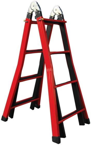 PIEDE PIDEINI GOMMA X SCALE TELESCOPICHE ACCIAIO 4 PZ MM 50X25