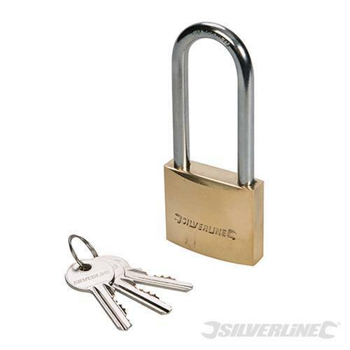 LUCCHETTO IN OTTONE A GAMBO LUNGO 40 MM