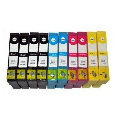 Cartuccia 10 Cartucce Compatibile T01631-1632-1633-1634 4x black.6 color