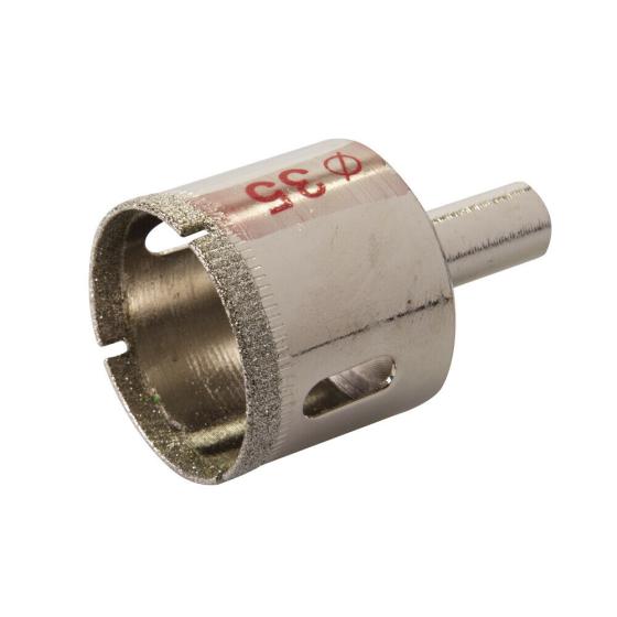 FRESA A TAZZA DIAMANTATA 35 MM xpiastrelle in ceramica, vetro, marmo, ardesia