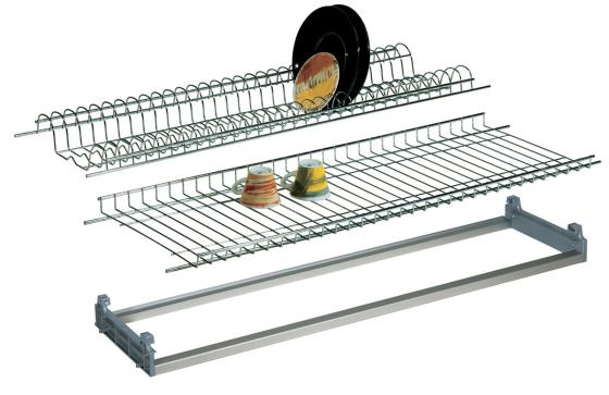 1 CF Di KIT COLAPIATTI CROMATO TELAIO REGOL. CM.86