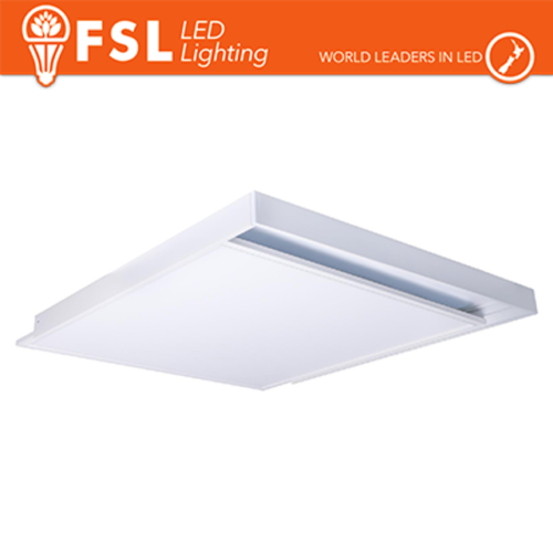 cornice per pannello led egde-lit 60x60 cm bianco lif flsurpp60x60