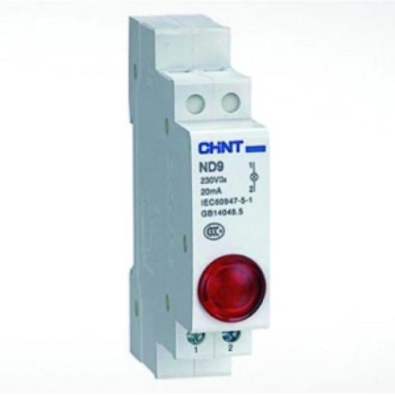 Chint nd9-r230 spia led modulare 115-230v rossa594113