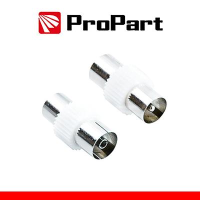 PROPART Adattatore antenna TV 75 OHM Spina - Presa 9.5mm