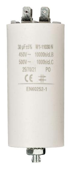 Condensatore 30 microfarad motore elettrico elettropompa capacitor 450V nedis