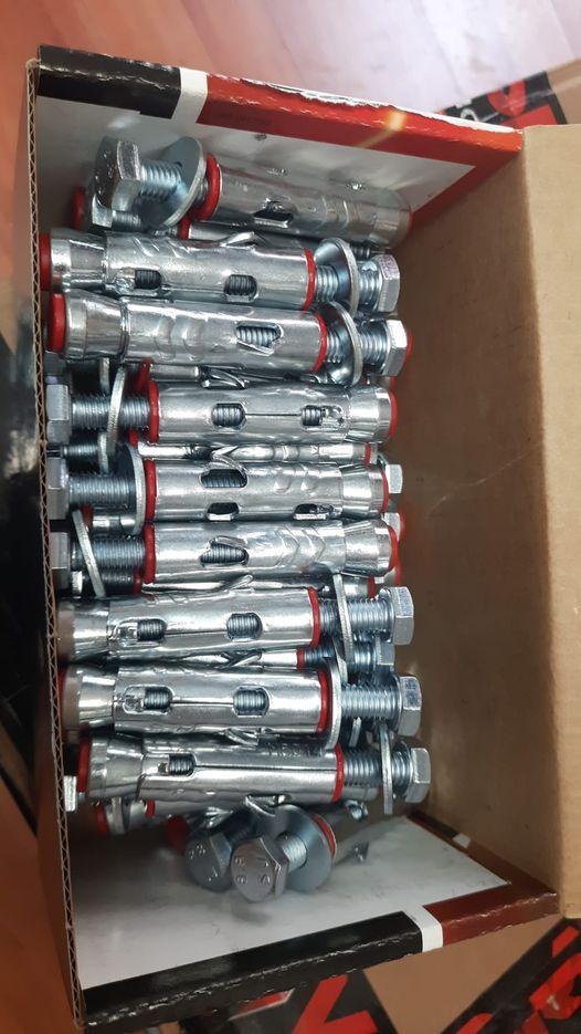 VORPA  Tassello COMPLETO Ancorante in Acciaio  Corpo MLM 8 xL. 14x55 mm M8