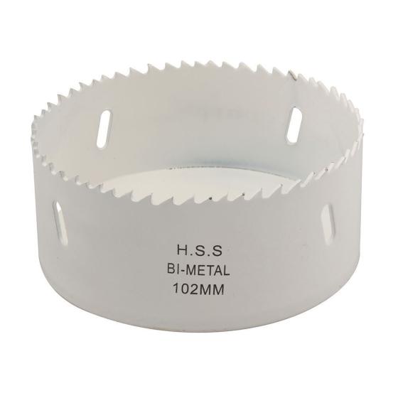 SEGA FRESA TAZZA CAROTATORE FERRO ACCIAIO LEGNO PLAST. HSS BIMETALLICA DA 22 MM