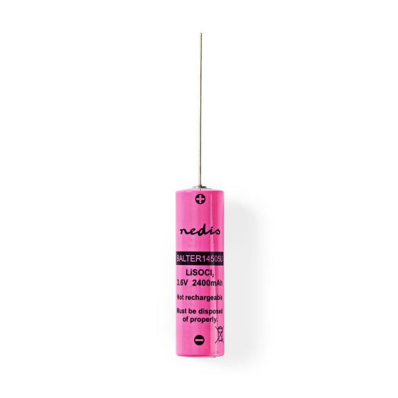 BATTERIA AL LITIO CLORIDE 3.6 V 2400 MAH ER14505 a saldare