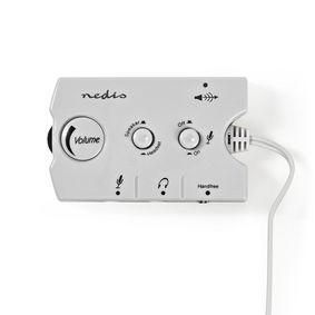 Nedis Audio Interruttore, alternare altoparlanti e cuffie con un pulsante