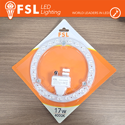 CIRCOLINA MAGNETICA LED 17W D180 4000K LUCE NATURALE FSL
