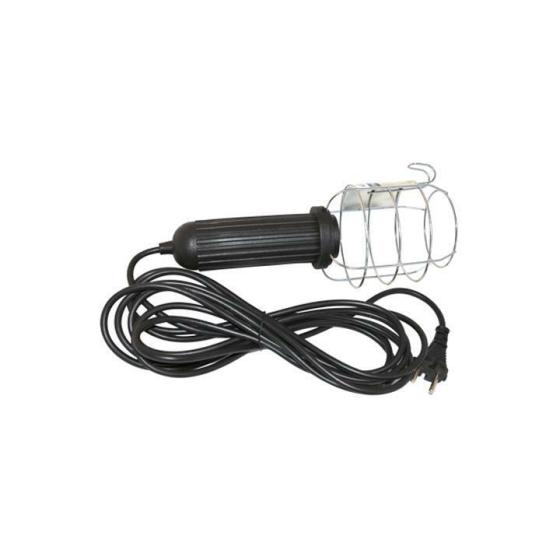 LAMPADA DA LAVORO OFFICINA PORTATILE CON 5 METRI CAVO CON SPINA INTERNO ESTERNO