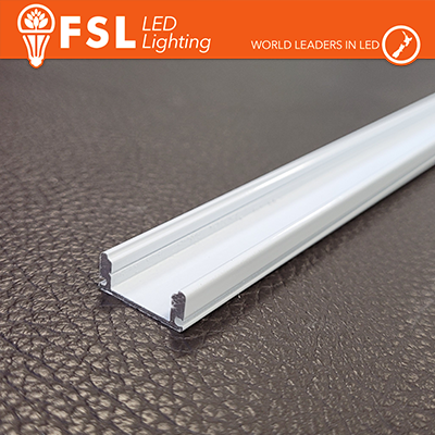 FSL BARRA ALLUMINIO 6063 - U - 2m BIANCA